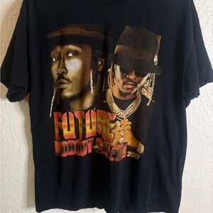 Future “Nobody Safe Tour” 2017 Graphic Tee – Large – Vintage Rap Tee